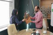 تقدیر از عضو هنرمند باشگاه تصویرگری استان