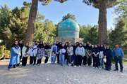 اعضای نوجوان هنرمند و ادیب کانون به اردوی باغرود رفتند
