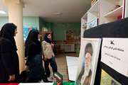نمایشگاه آثار اعضای مرکز فرهنگی قوچان با محوریت ایثار و شهادت