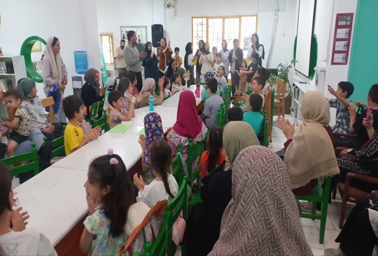 جشن آغاز کارگاه‌های تابستانه در مرکز شماره ۵ مشهد با محوریت محیط زیست