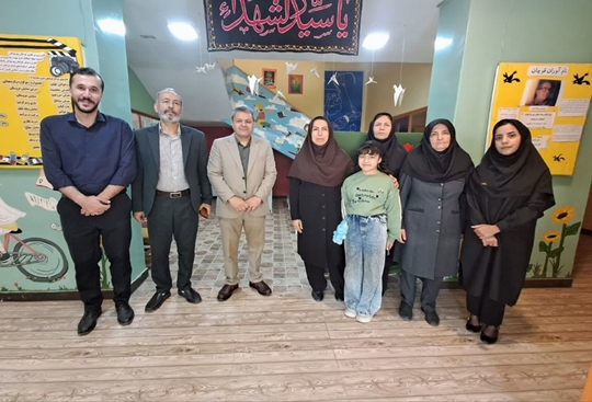تبریک هفته معلم به مربیان مرکز فرهنگی قوچان با حضور مسئولین شهرستان