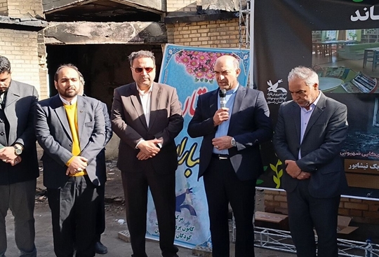 گزارش تصویری عملیات بازسازی مرکز یک نیشابور 